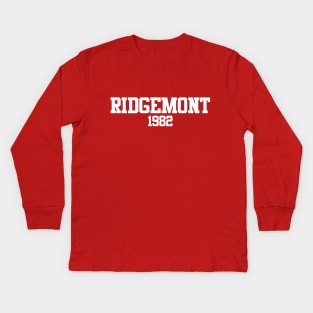 Ridgemont 1982 Kids Long Sleeve T-Shirt